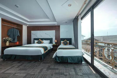 豪华城景双人间或双床间 — Central Sapa March Hotel